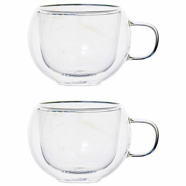 Insulated Double Wall Mug - Set Of 2