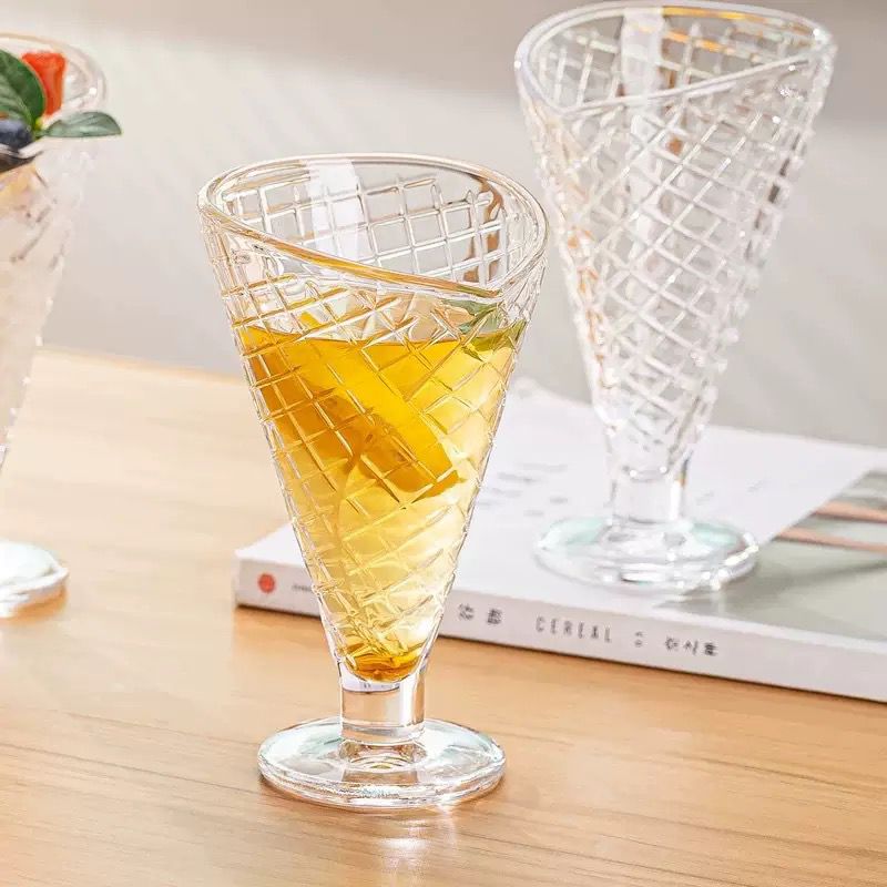 Cone Shape Multipurpose Glass - Set Of 6