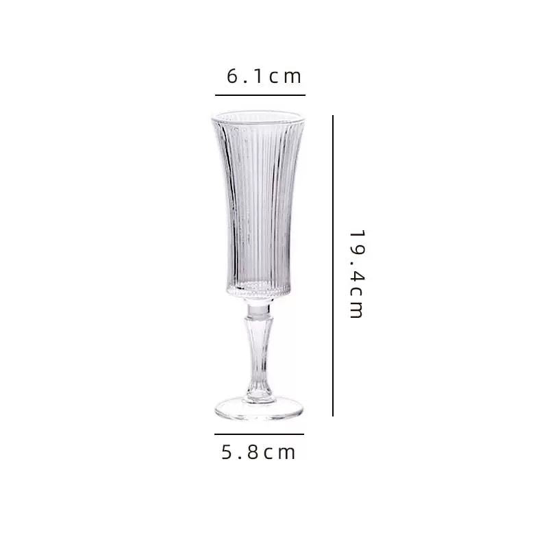 Compact Champagne Glass - Set of 6