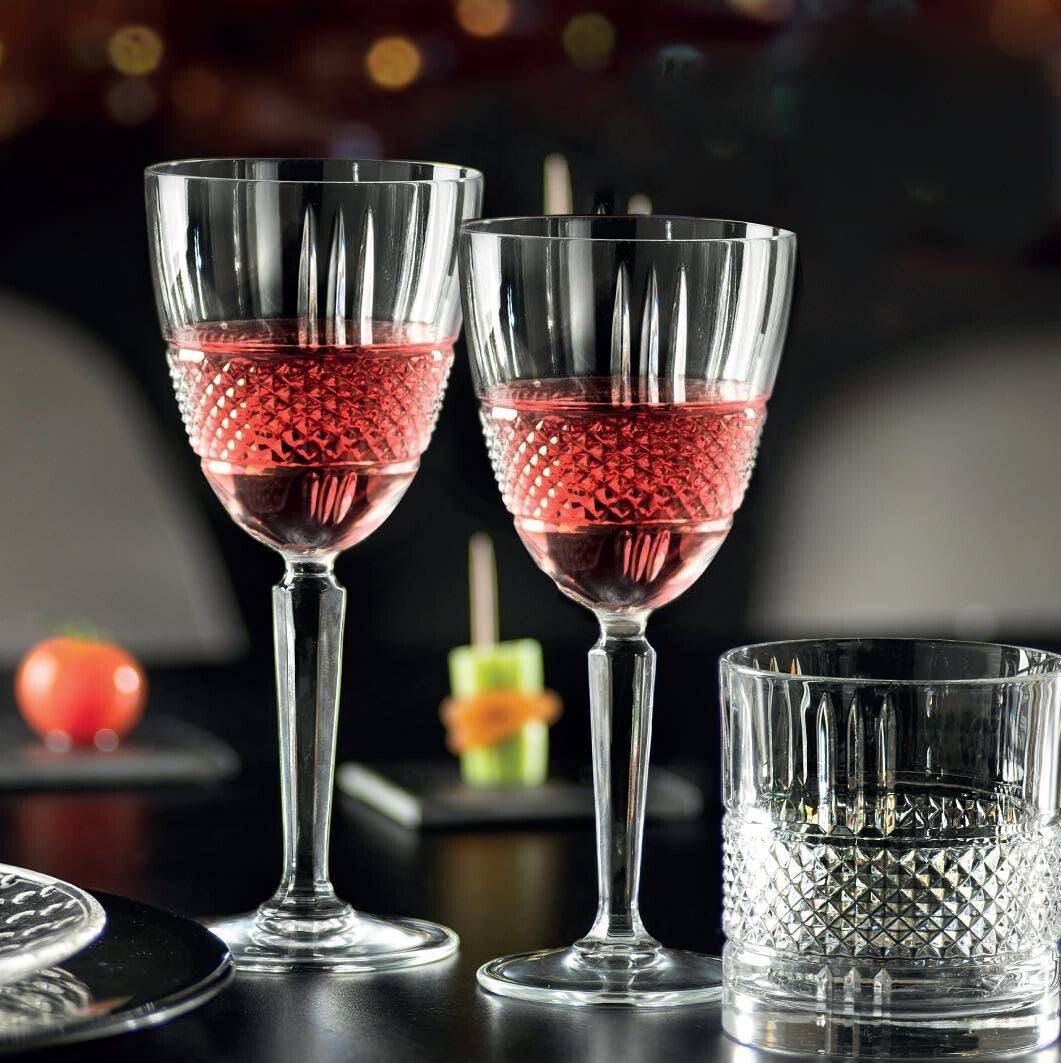 brillante crystal cocktail glass - set of 2 - made in italy