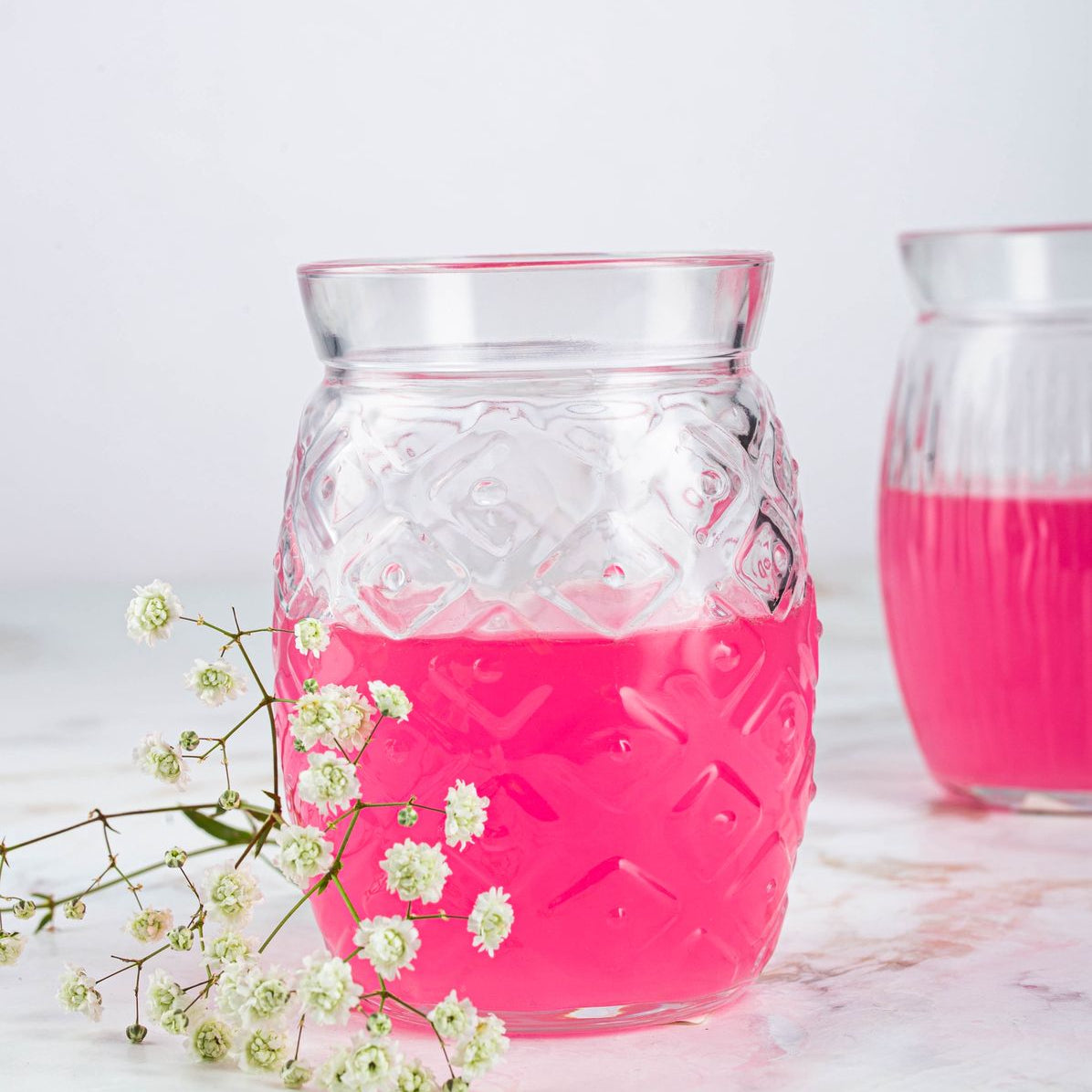 bartender pineapple cocktail glass - Set of 2