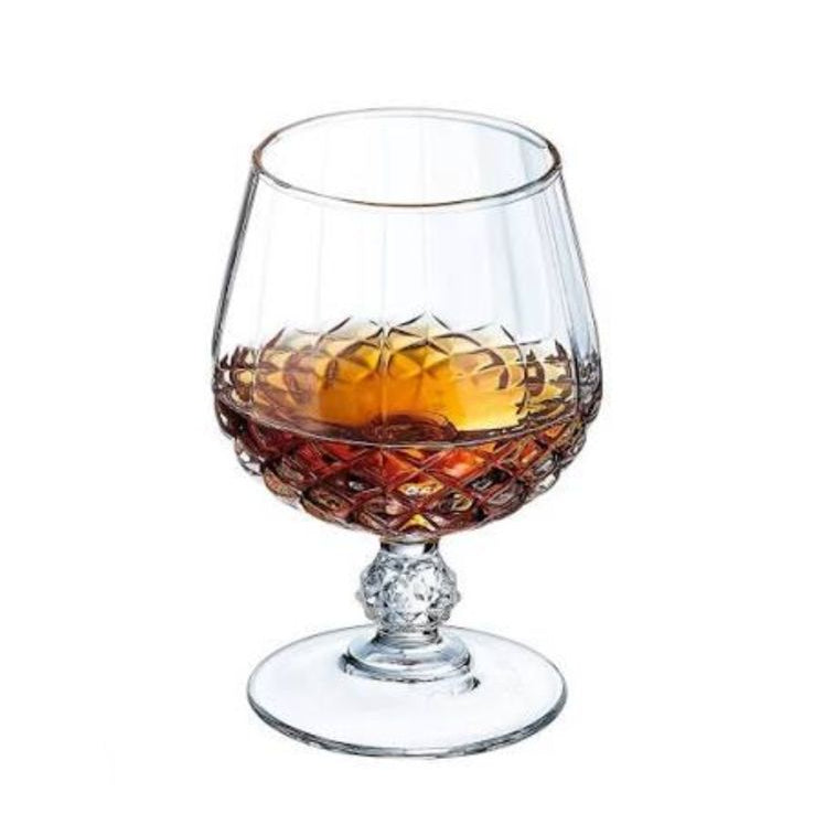 Made In france - Eclat Brandy crystal glass - Set of 2