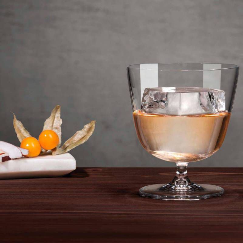 made in turkey - crystal thin cocktail glass - set of 2