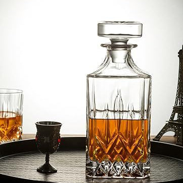 OPERA crystal WHISKY decanter - Made In italy