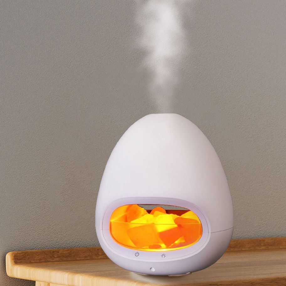 Natural Salt Lamp Humidifier/Diffuser