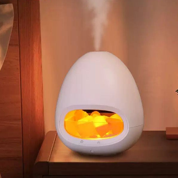 Natural Salt Lamp Humidifier/Diffuser