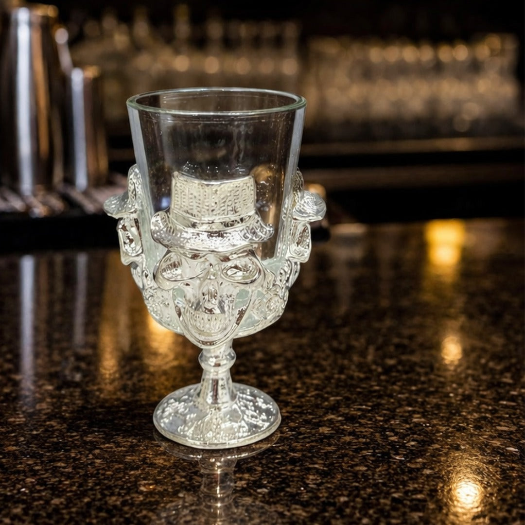 Premium Designer Skull Shot Glass - Set Of 6 (Gift Box)