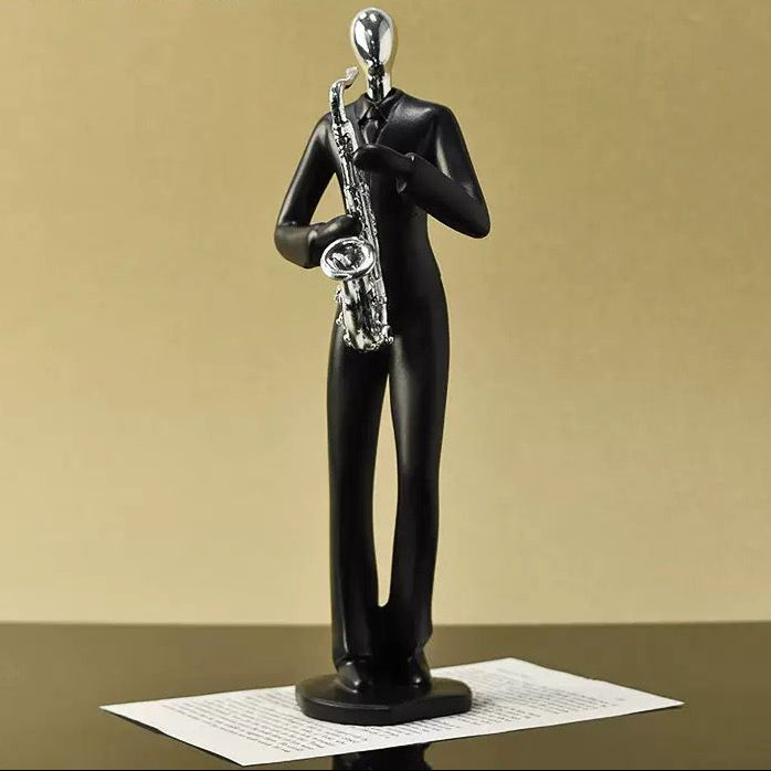 Musical Men Decor Sculpture