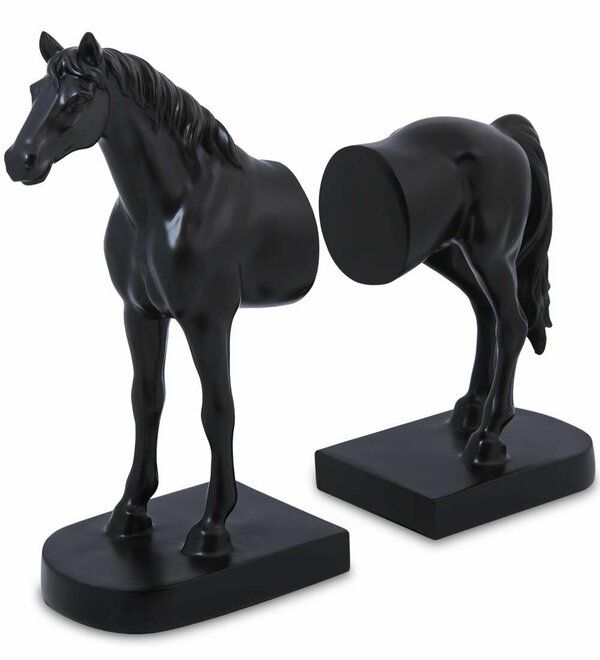 Decorative Horse Bookend