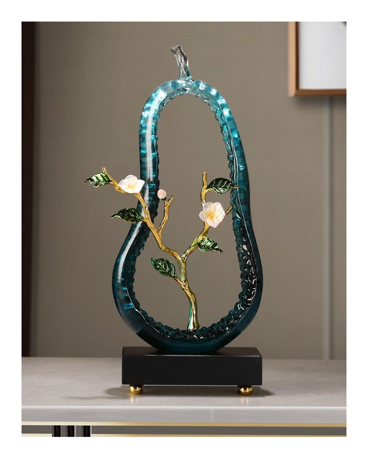 Floral Metal Art Sculpture