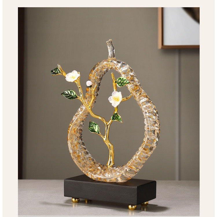 Floral Metal Art Sculpture