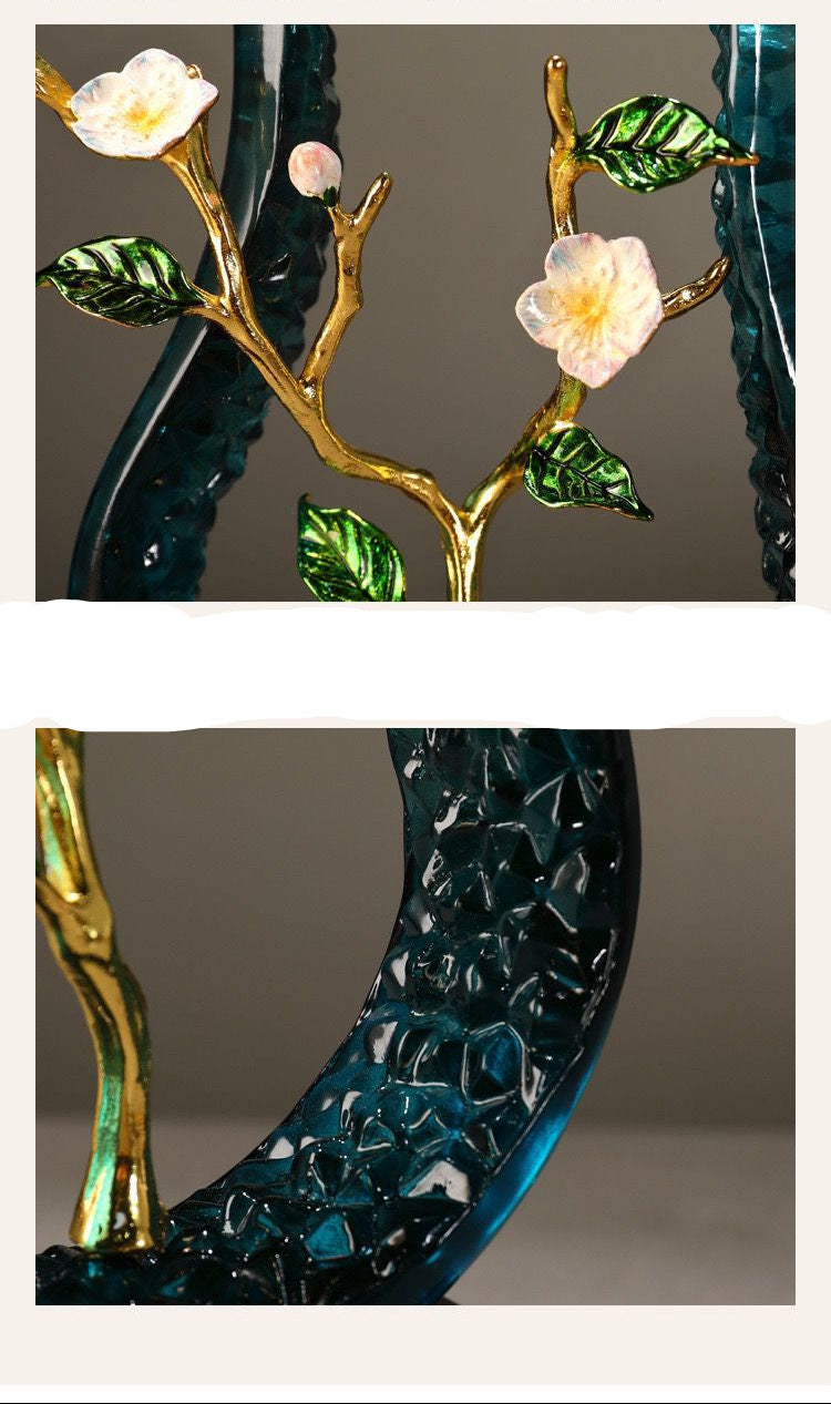 Floral Metal Art Sculpture