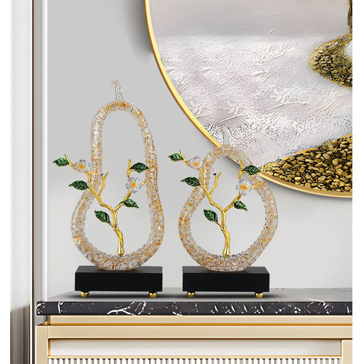 Floral Metal Art Sculpture