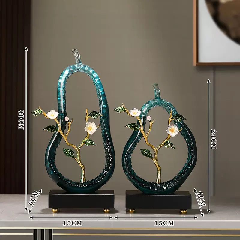 Floral Metal Art Sculpture