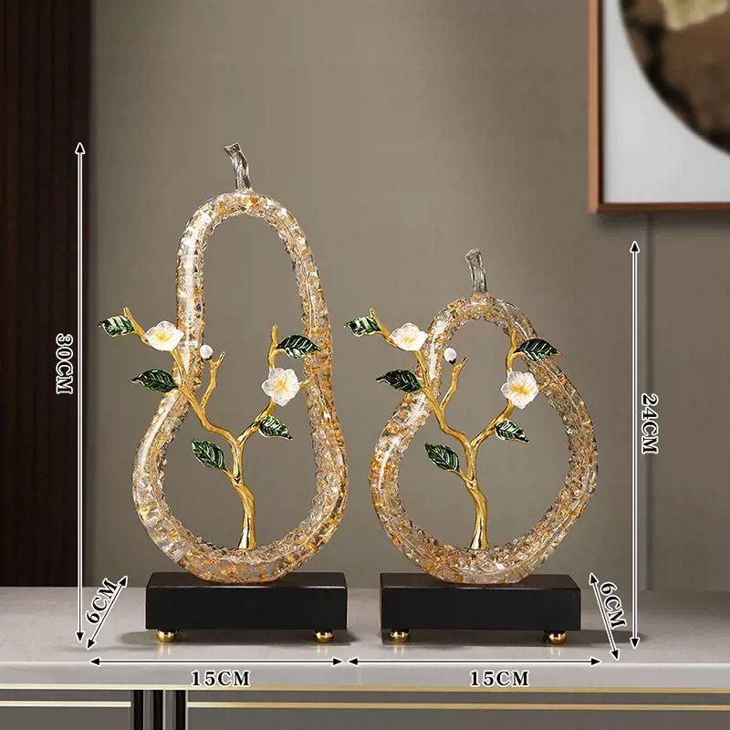 Floral Metal Art Sculpture