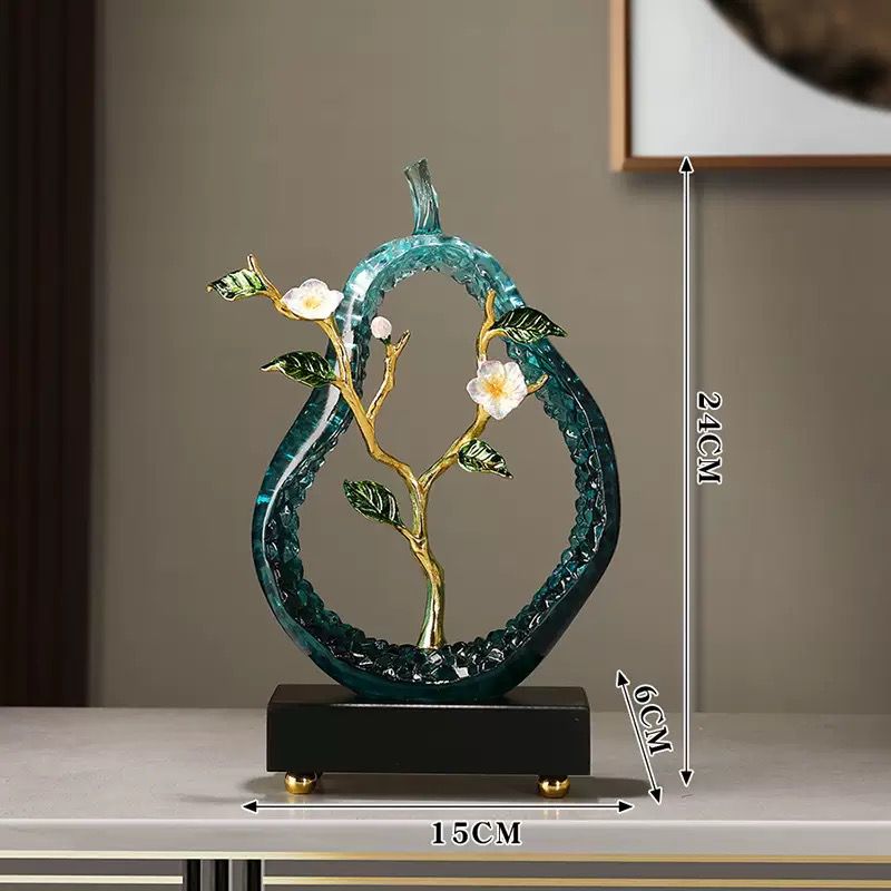 Floral Metal Art Sculpture
