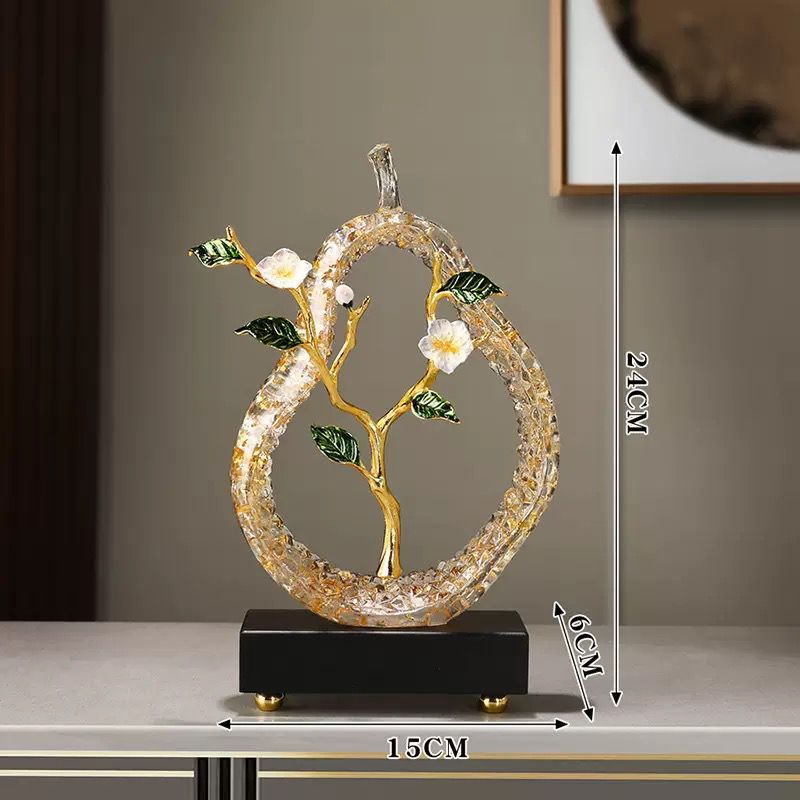 Floral Metal Art Sculpture