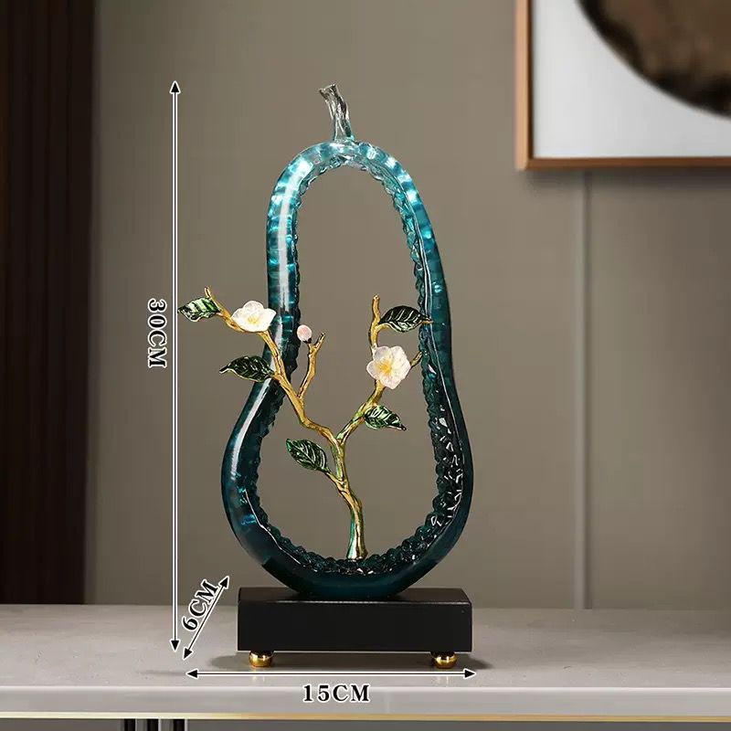 Floral Metal Art Sculpture