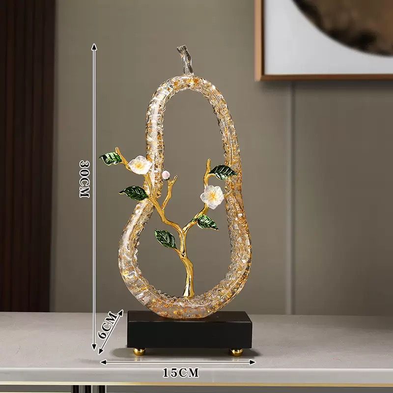 Floral Metal Art Sculpture
