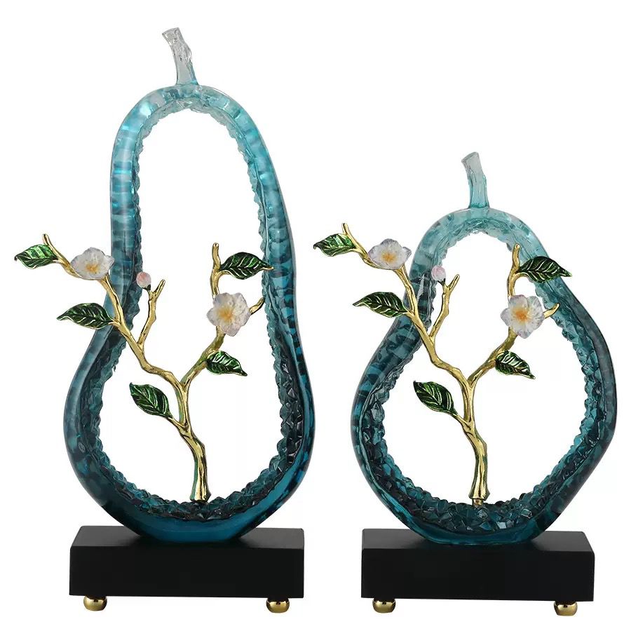Floral Metal Art Sculpture