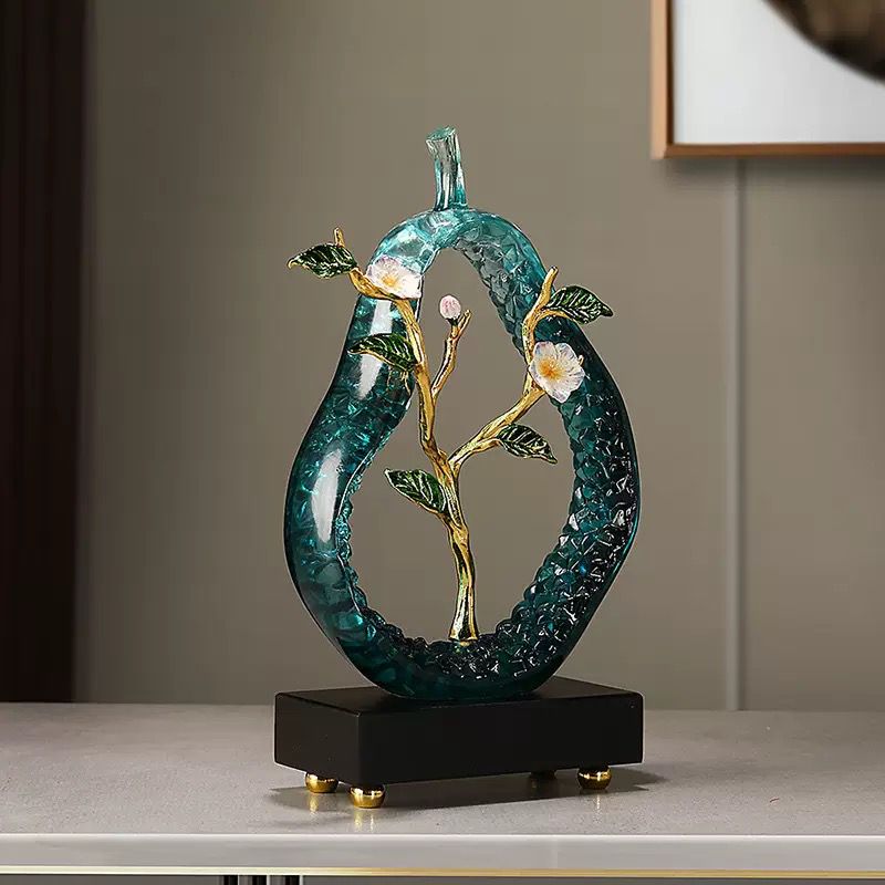 Floral Metal Art Sculpture
