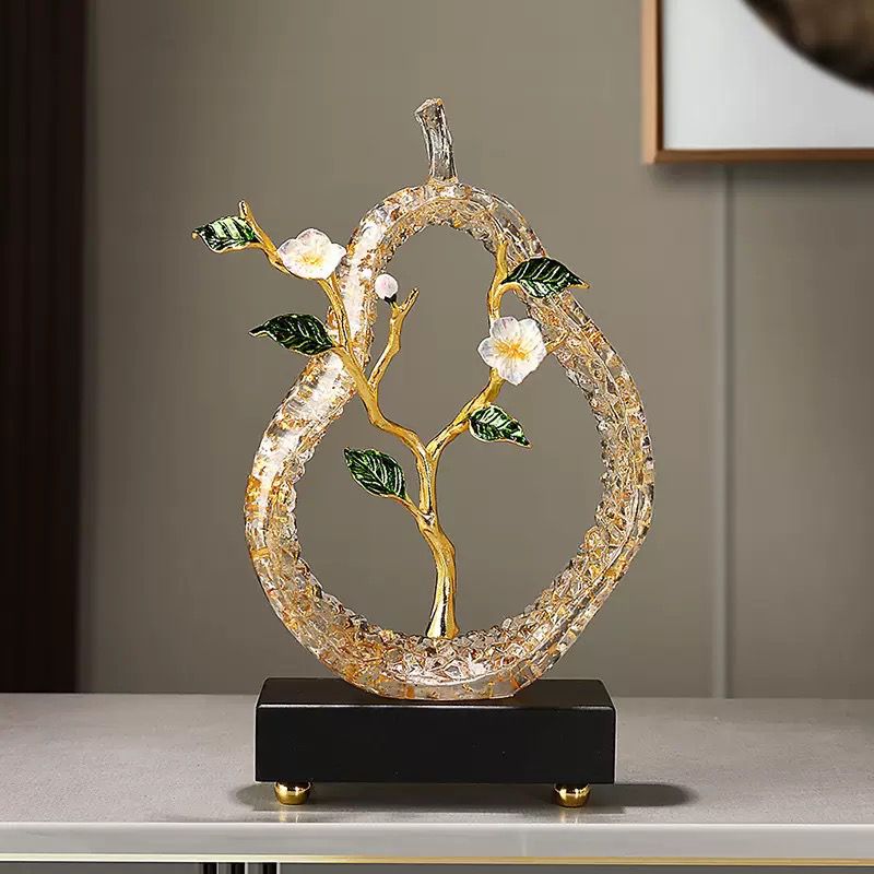 Floral Metal Art Sculpture