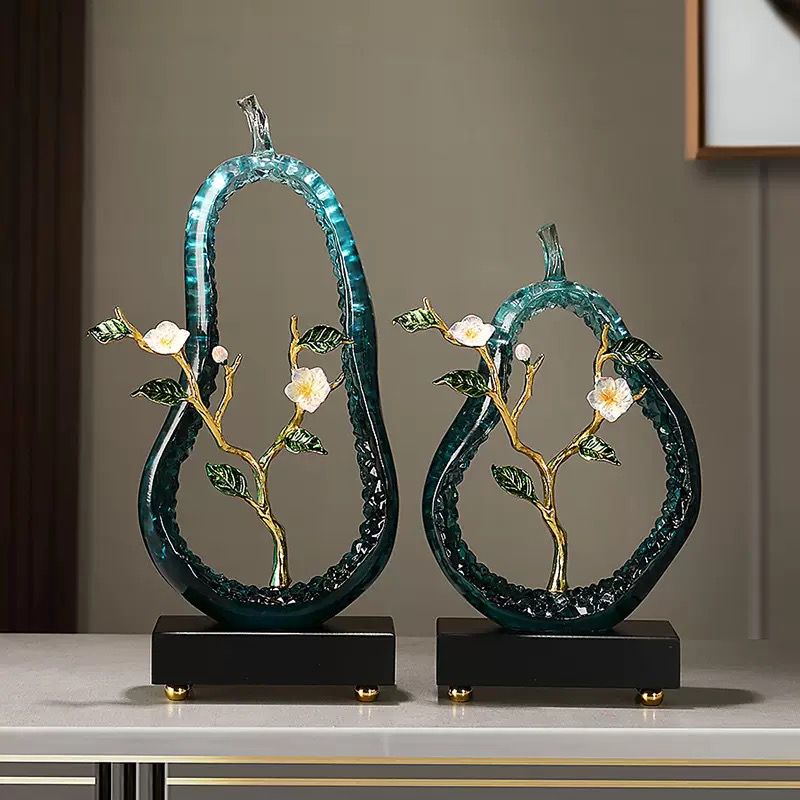 Floral Metal Art Sculpture