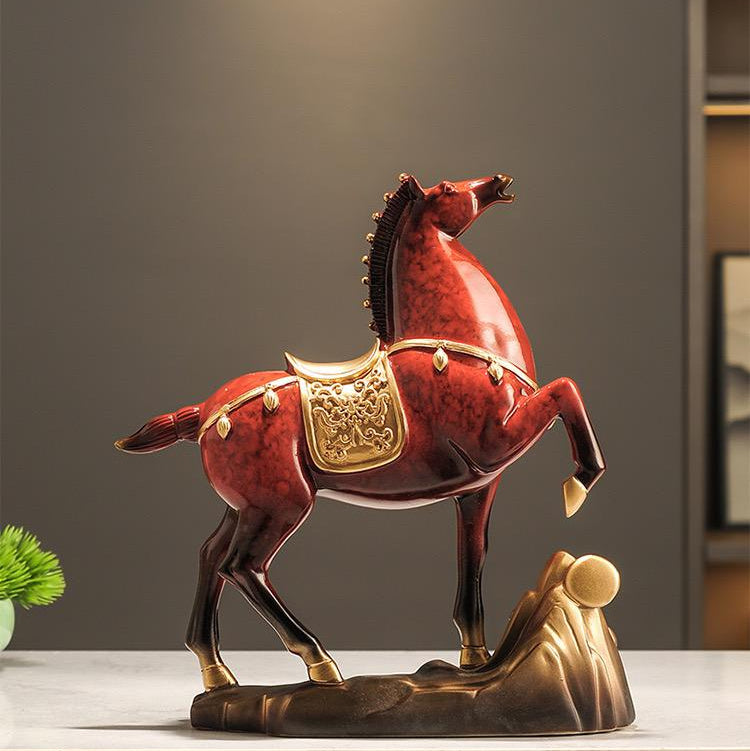 Decorative Beautiful Horse Sculpture (PreBook Only)