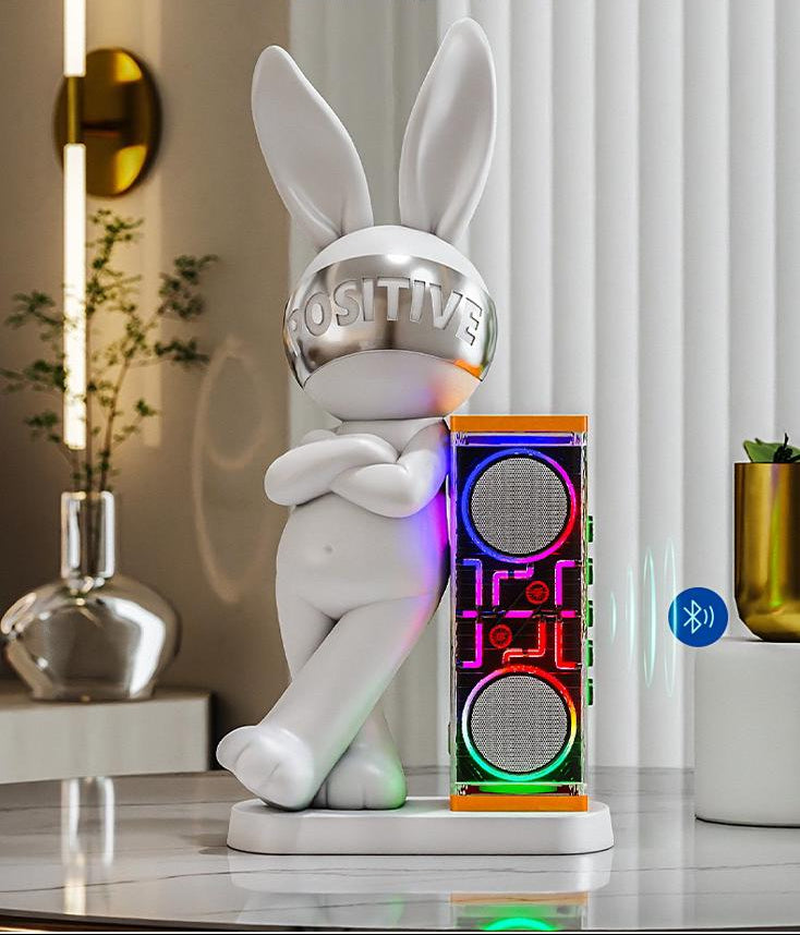 Positive Bunny Decor Sculpture - Prebook Only