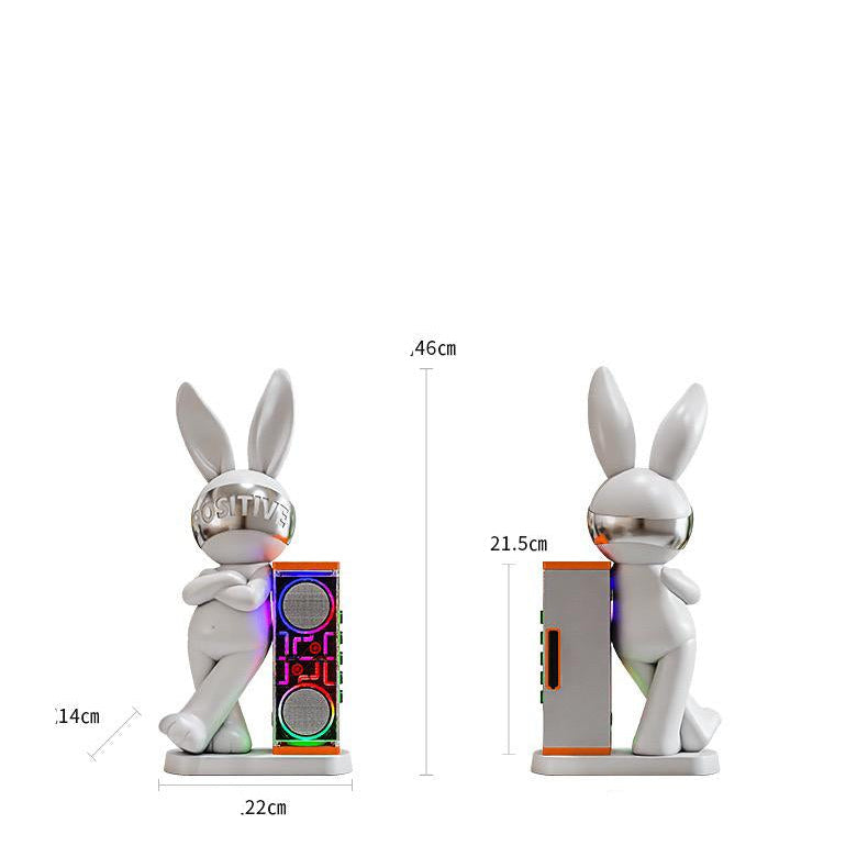 Positive Bunny Decor Sculpture - Prebook Only