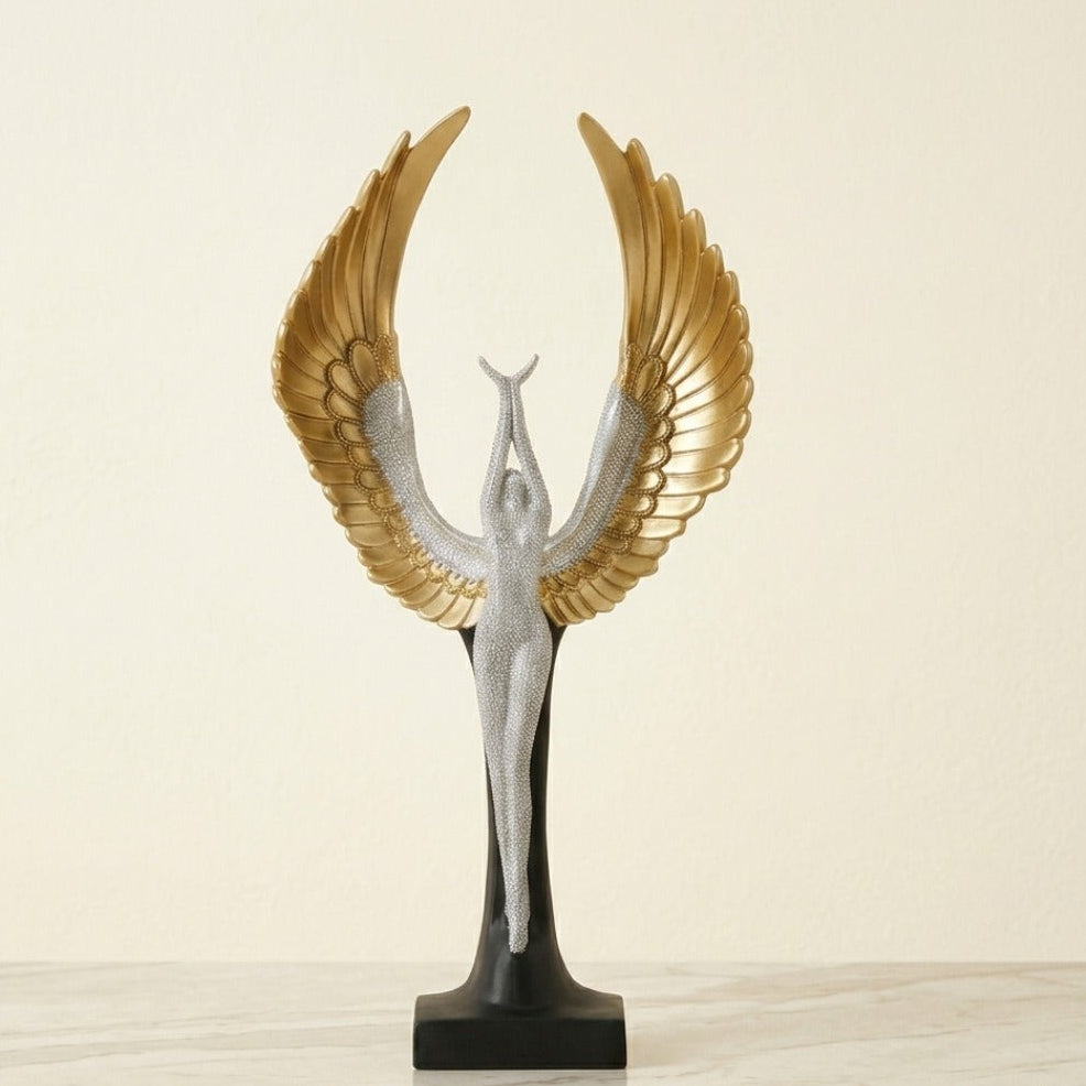 Winged Sparkling Lady Decor