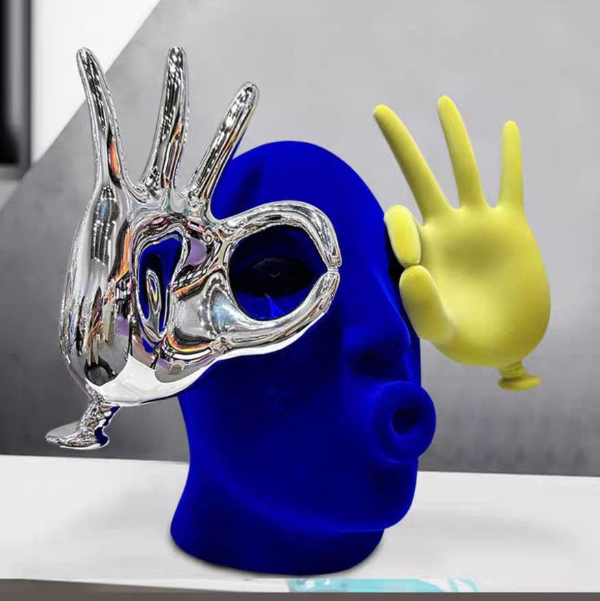 Colorful Face Sculpture - PreBook Only
