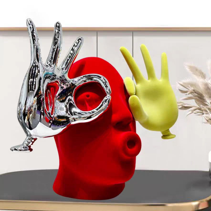 Colorful Face Sculpture - PreBook Only
