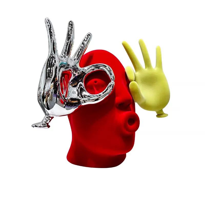 Colorful Face Sculpture - PreBook Only