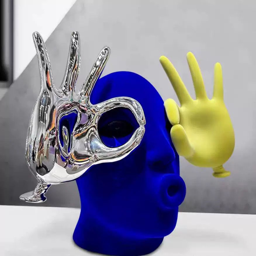 Colorful Face Sculpture - PreBook Only
