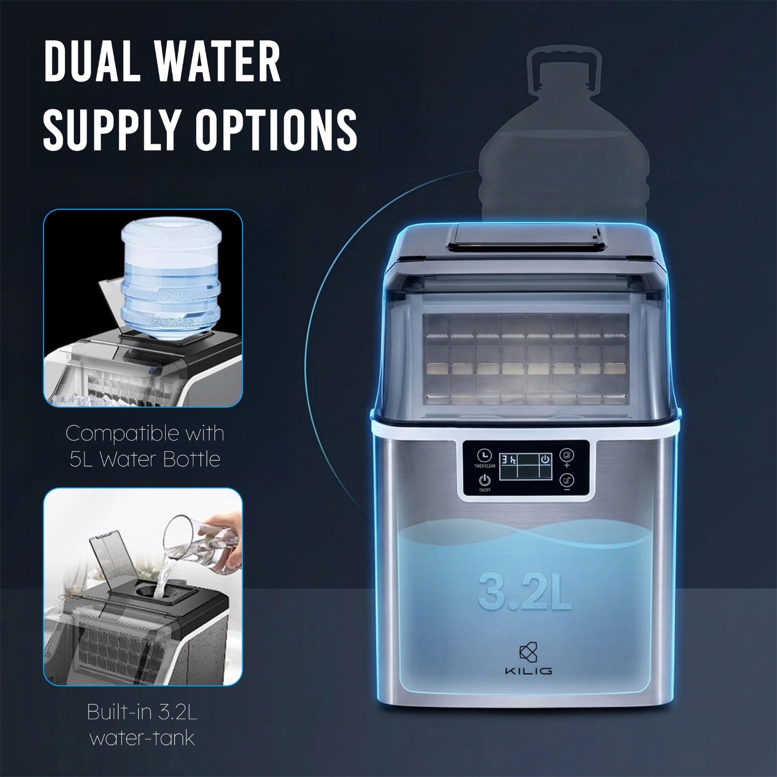 S01 Countertop Ice Maker Machine