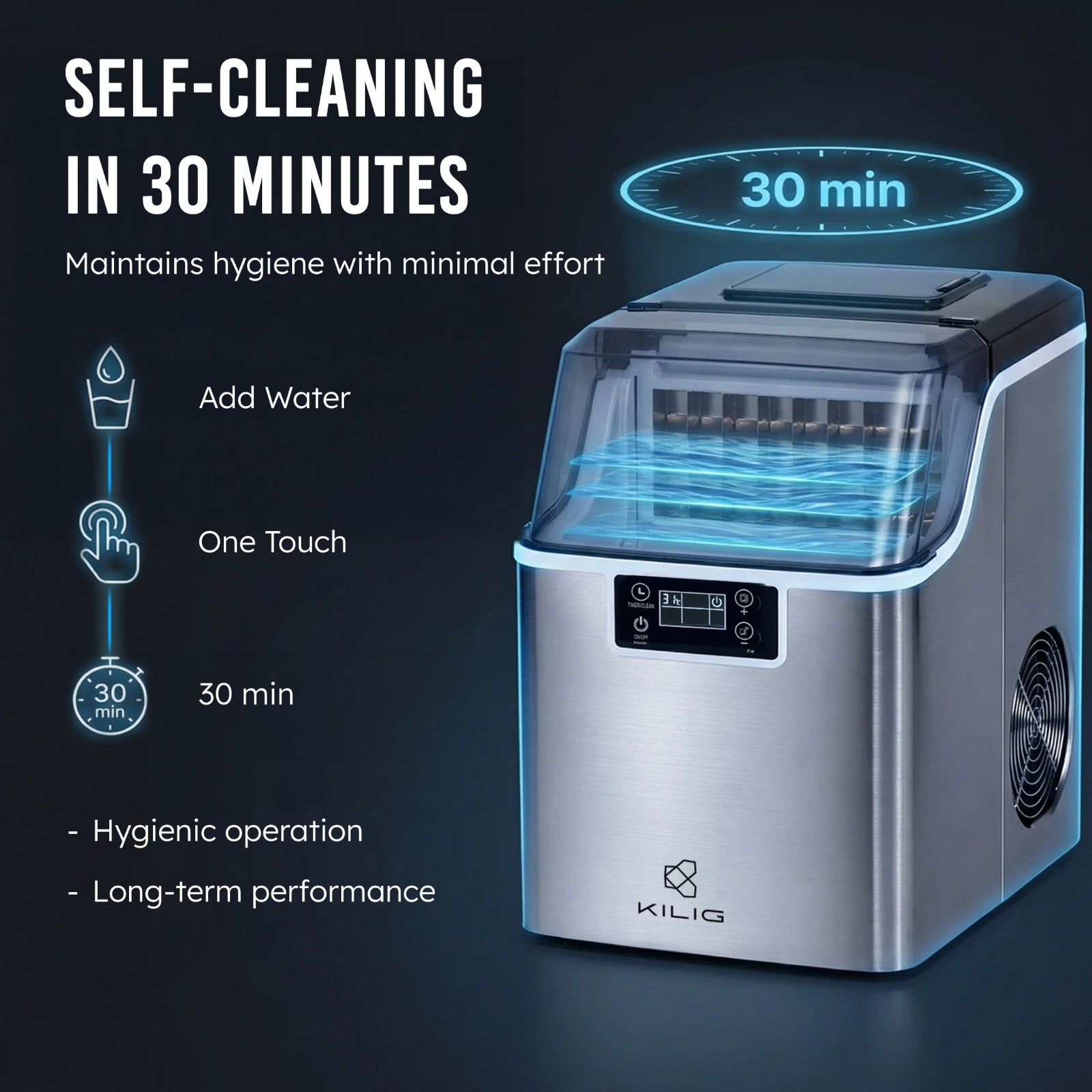 S01 Countertop Ice Maker Machine
