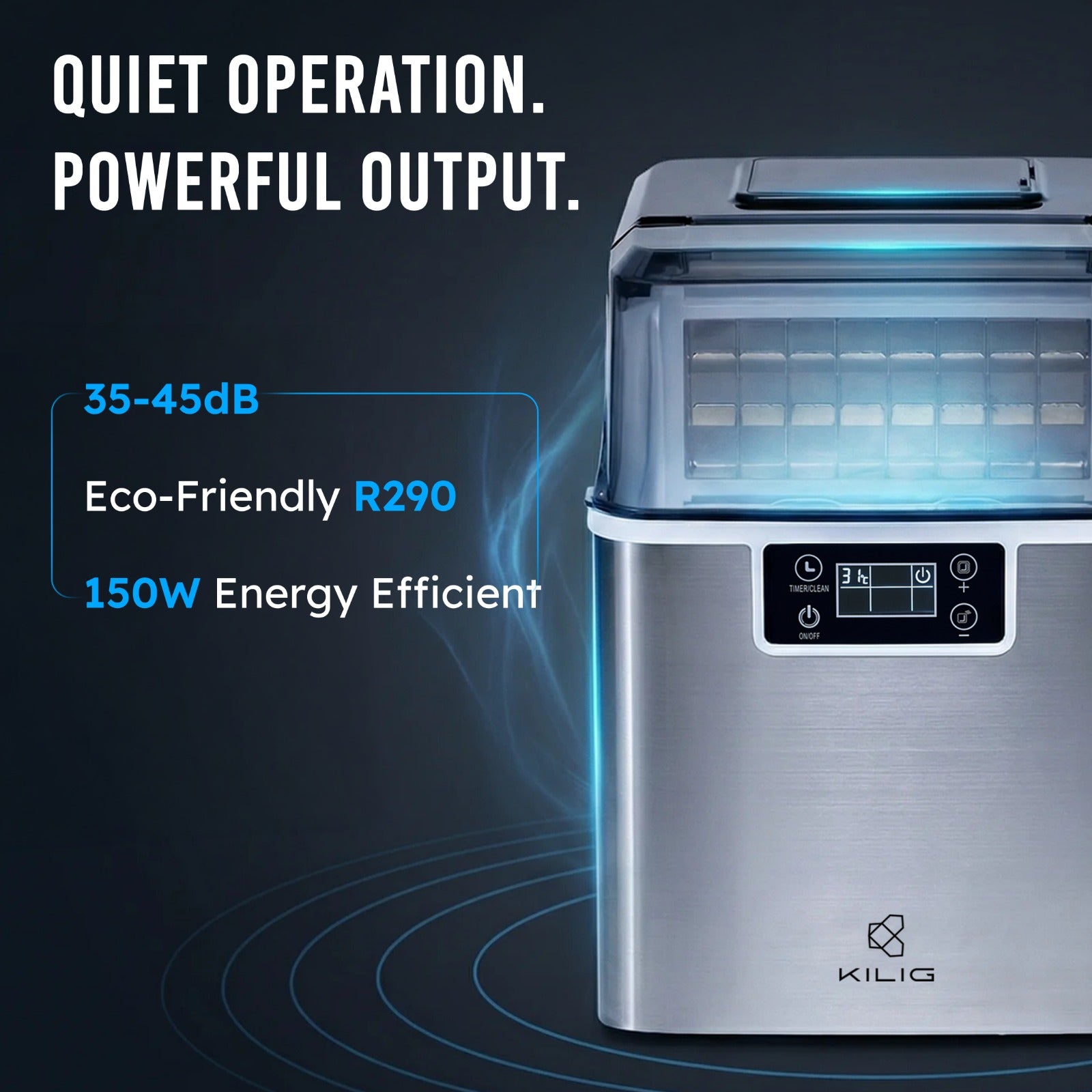 S01 Countertop Ice Maker Machine