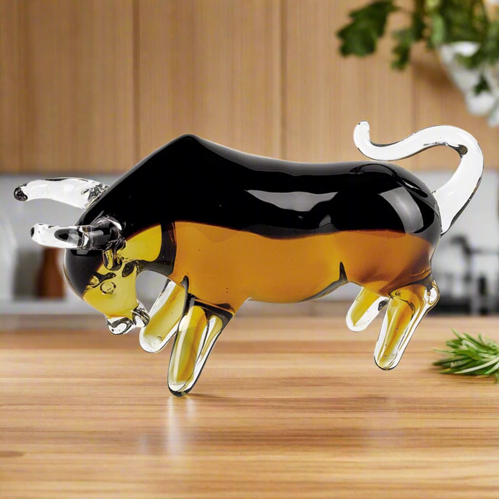 Crystal Bull Decor
