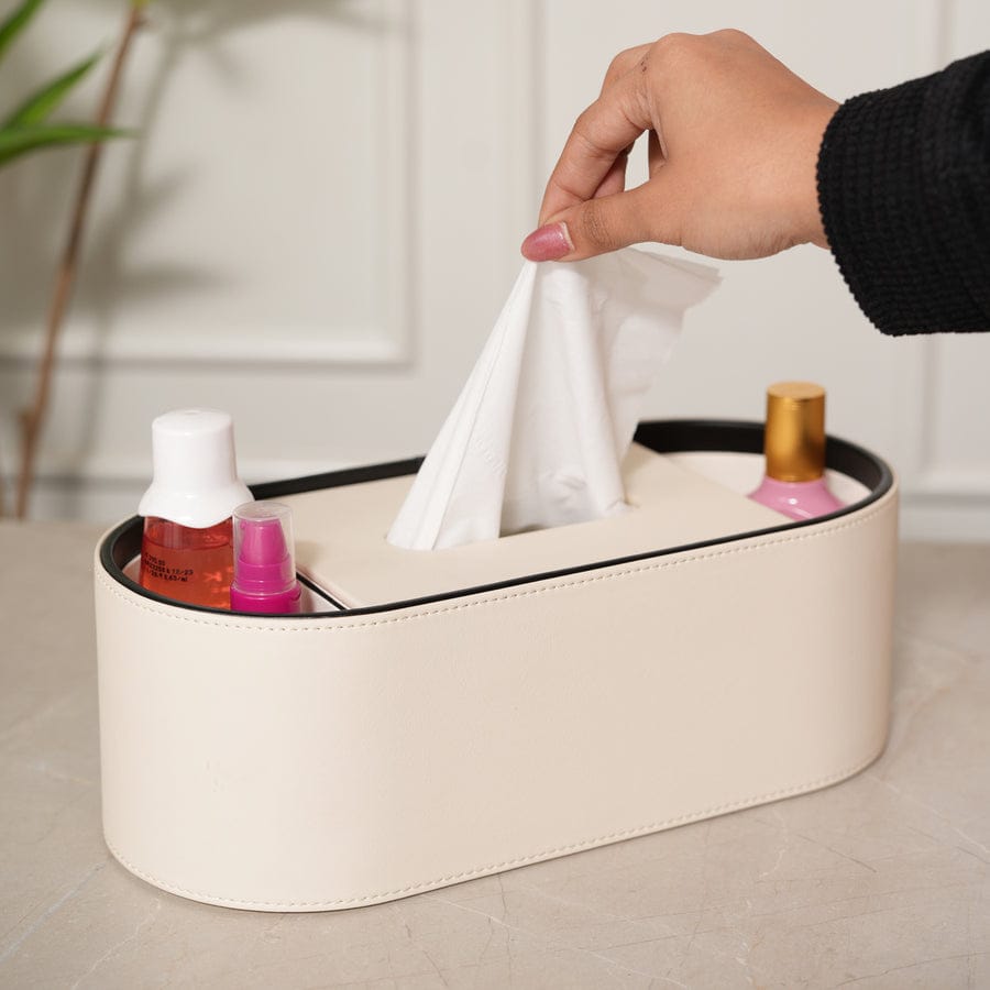 Premium Designer Tissue Box Organizer