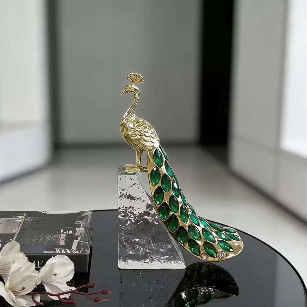 Royal Peacock Decor Stand