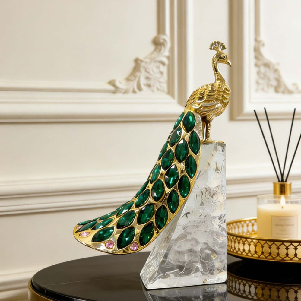 Royal Peacock Decor Stand