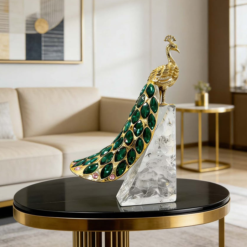 Royal Peacock Decor Stand