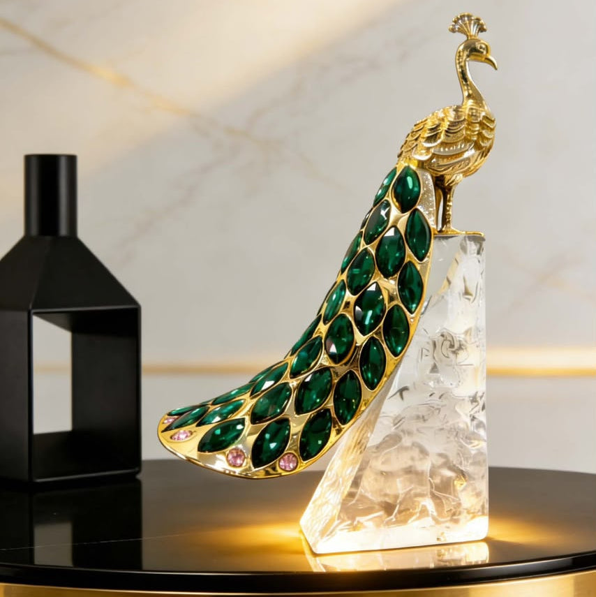 Royal Peacock Decor Stand