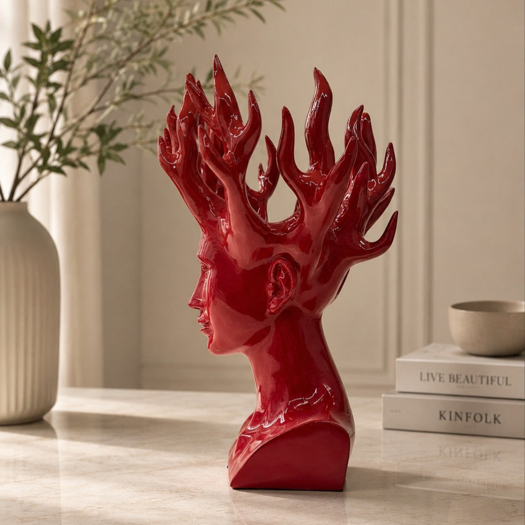 Decorative Lady Face Vase