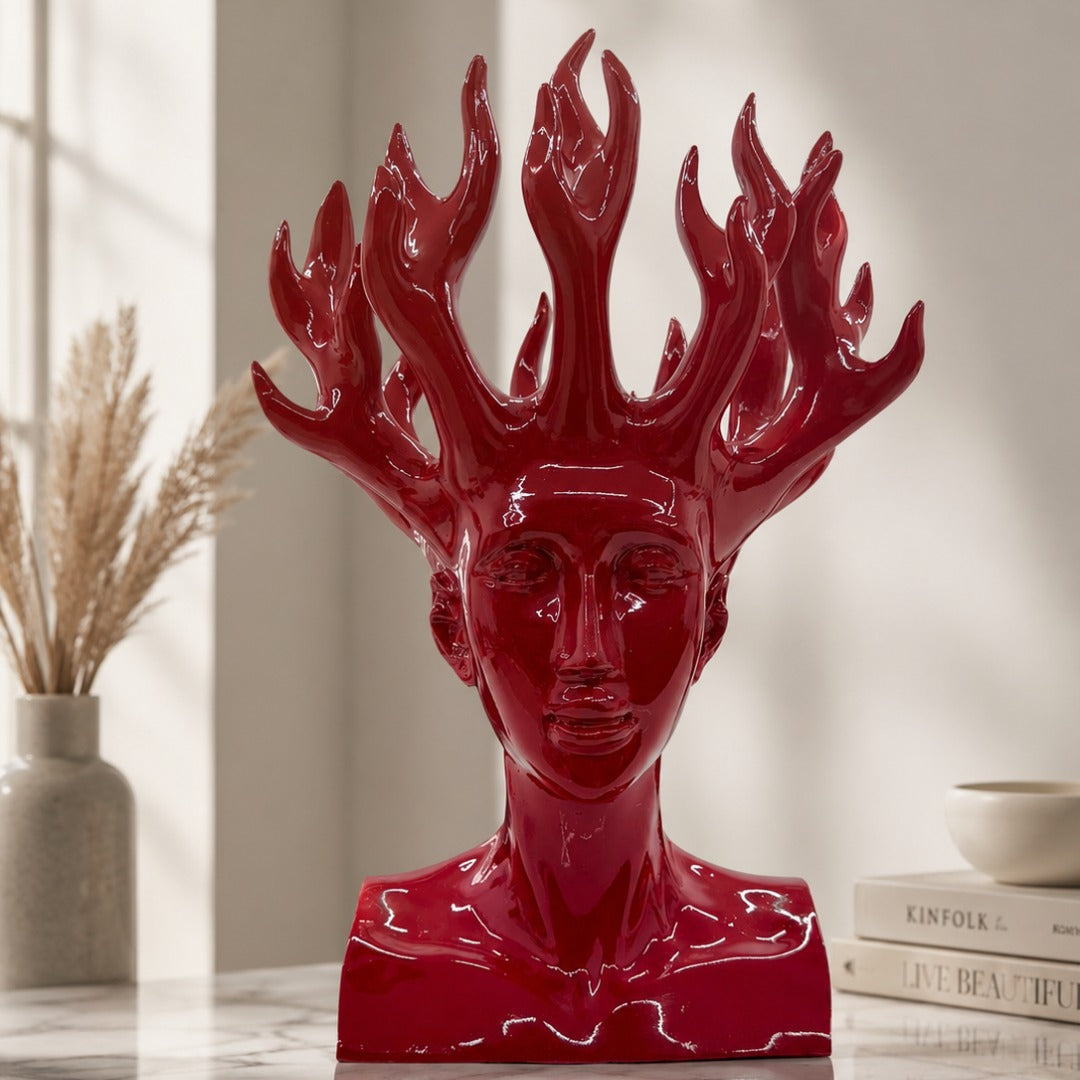 Decorative Lady Face Vase