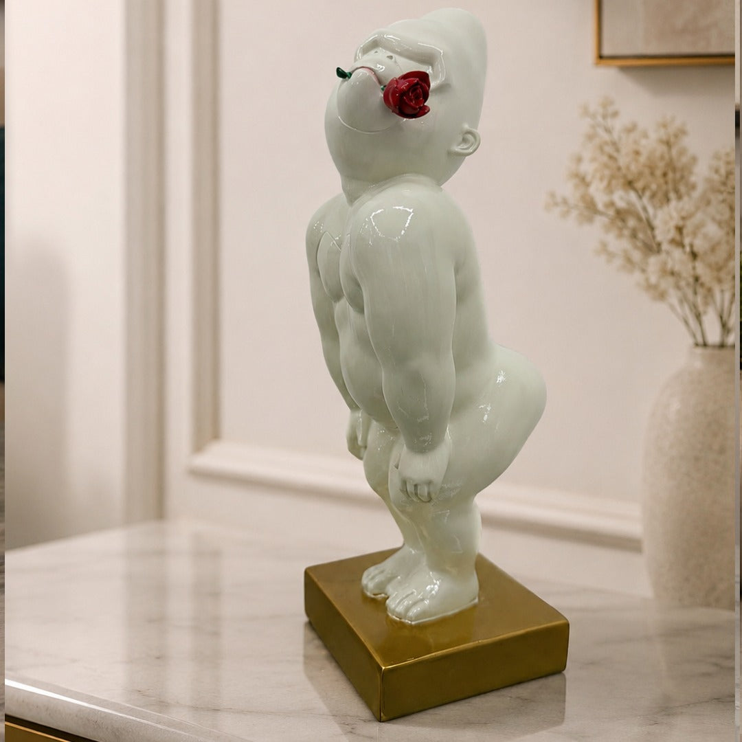 Gorilla Rose Luxury Decor