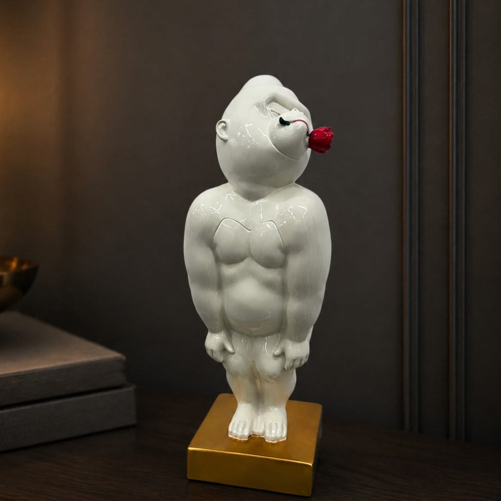 Gorilla Rose Luxury Decor
