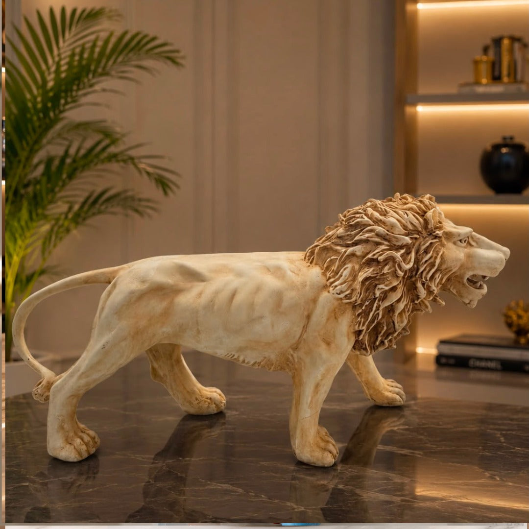 Lion Decor Statement Piece