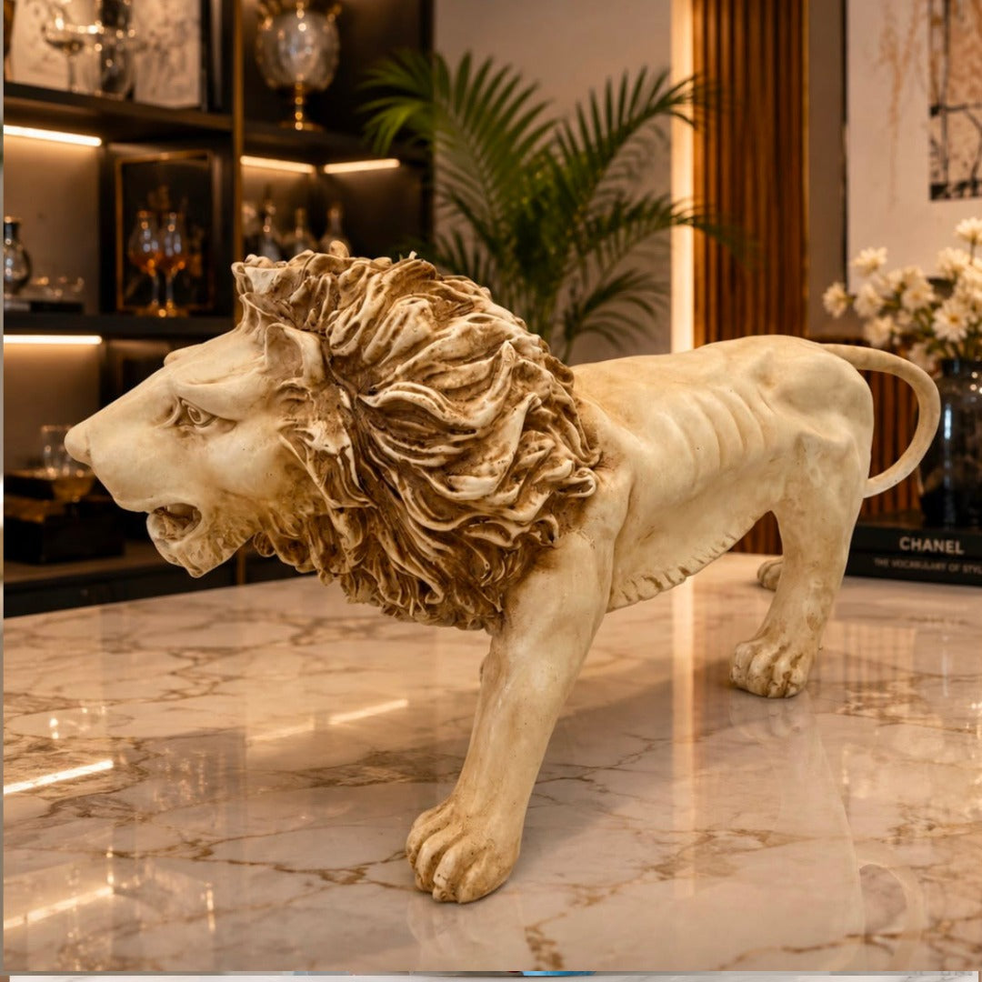 Lion Decor Statement Piece